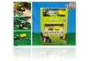 Farm Set,Tractor with trailer, 8 cows (1:50)